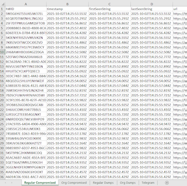 Example for report preview